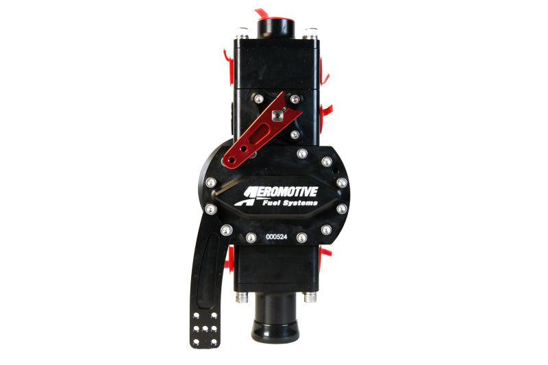Aeromotive System Pump 16.5 GPM Shut Off Valve 2x 08AN Blocks 1.25in Inlet 10AN Outlet .775 Gear Set 17134