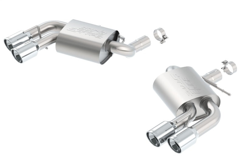 Borla 2016 Chevy Camaro 6.2L AT/MT S-Type Rear Section Exhaust w/o Dual Mode Valves 11920