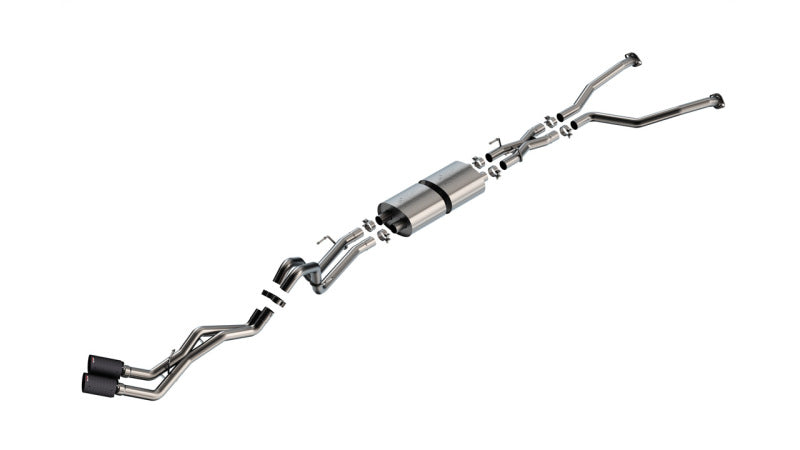 Borla 22-24 Toyota Tundra 3.4L V6 (Inc. Hyb.) Ext. Cab/STD Bed/145.7in WB ATAK Cat-Back - Carbon 140940CFBA