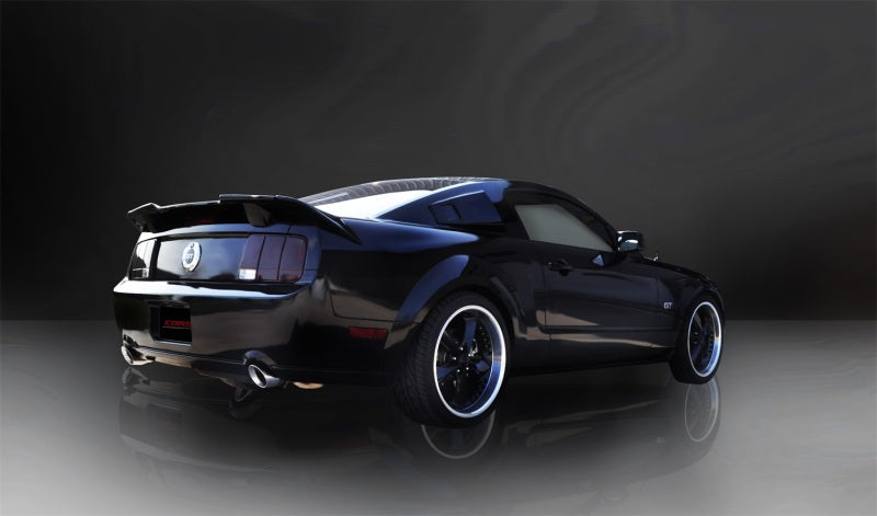 Corsa Performance 05-10 Ford Mustang Shelby GT500 5.4L V8 Polished Sport Axle-Back