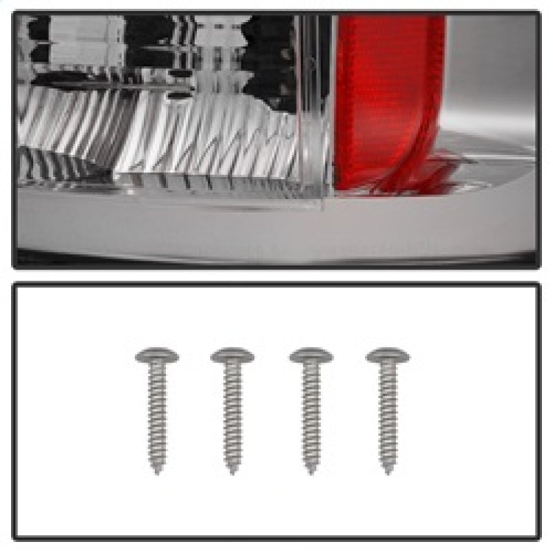 Spyder Dodge Ram 07-08 1500/Ram 07-09 2500/3500 LED Tail Lights Chrome ALT-YD-DRAM06-LED-C 5002624