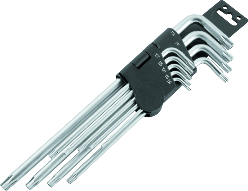 BikeMaster 9-pc Ball End Long Wrench Set - Torx 151583