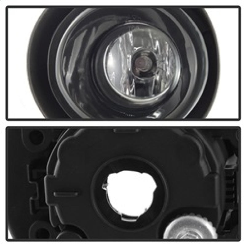 Spyder 05-16 Nissan Frontier Metal Chrome Bumper ONLY OEM Fog Lights w/Switch - Clear (FL-NF05-M-C) 5084972