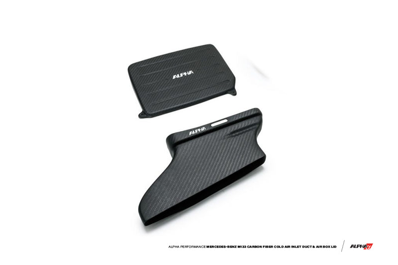 AMS Performance 14-18 Mercedes-Benz CLA 45 AMG 2.0T Alpha Cold Air intake w/Carbon Fiber Lid & Duct ALP.19.08.0003-1