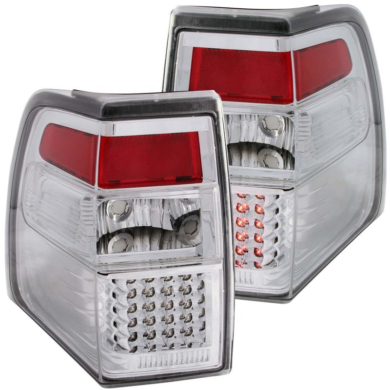 Anzo 2007-2014 Ford Expedition LED Taillights Chrome