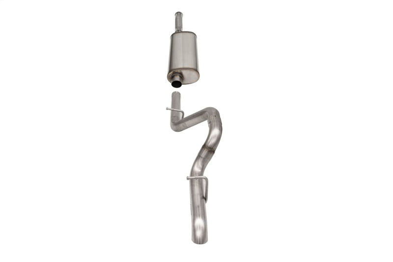 Corsa 18-21 Jeep Wrangler JLU 3.6L Sport 2.75in Cat-Back Exhaust w/ Turn Down Tip 21123