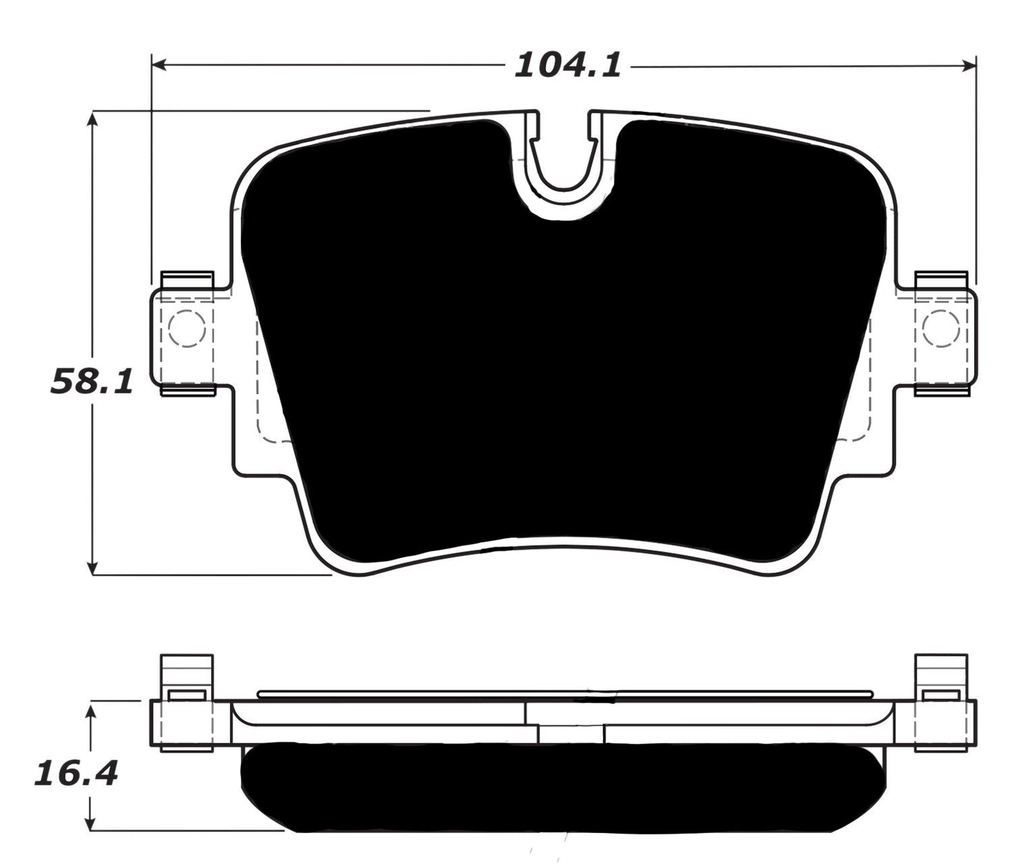 Porterfield Brake Pads for 2015 JAGUAR F-TYPE S