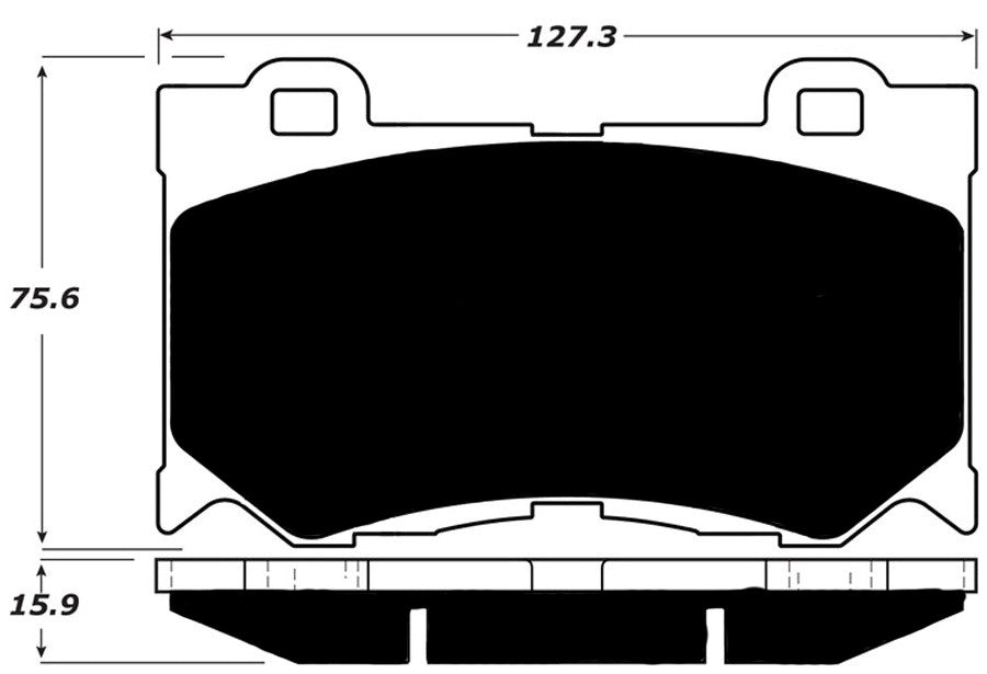 Porterfield Brake Pads for 2012 INFINITI FX50