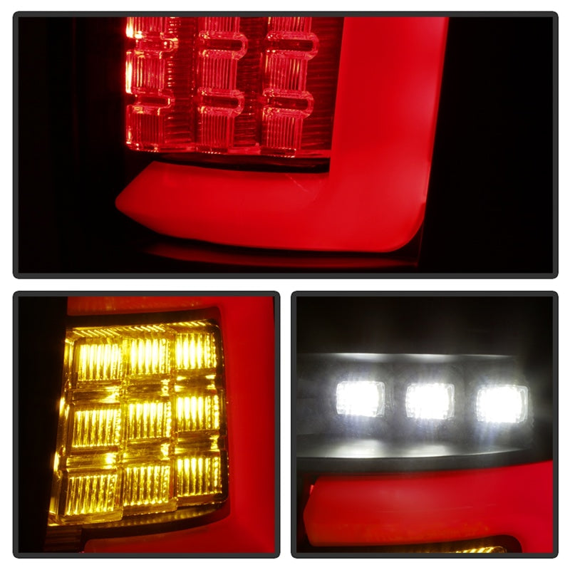 Spyder 99-04 Jeep Grand Cherokee - Light Bar Led Tail Lights - Black Smoke - ALT-YD-JGC99V3-BSM 5086150
