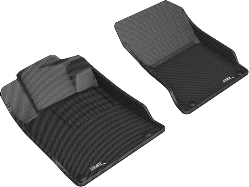 3D MAXpider 2019-2019 Nissan Altima Kagu 1st Row Floormat - Black L1NS11411509