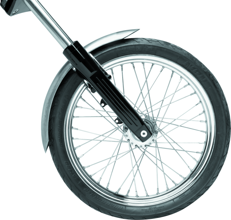 Bikers Choice Raw Fender W/Chrome Bracket 482682
