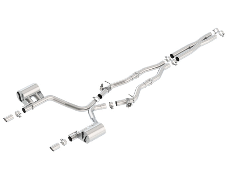 Borla 2017 Dodge Charger R/T 5.7L ATAK Catback Exhaust w/o Tips (w/MDS Valves ONLY) 140723