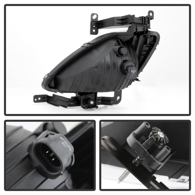 Spyder Hyundai Elantra 2011-2013 OE Style Fog Lights W/Switch Clear FL-HYE2011-C 5079909