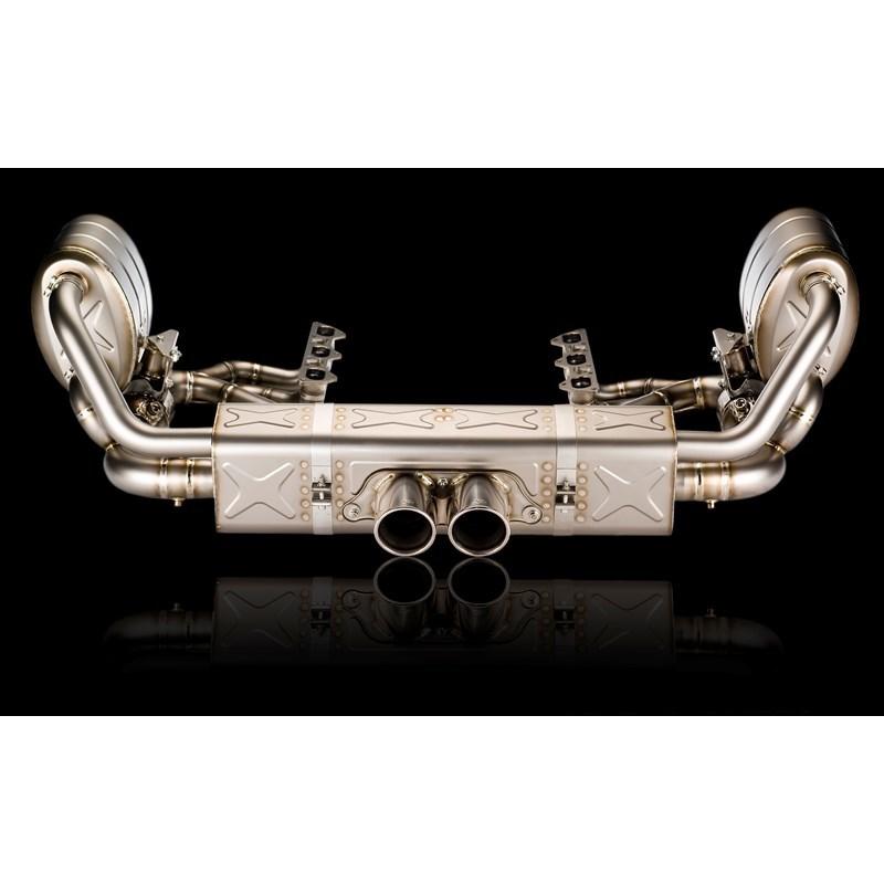 Akrapovic 09-12 Porsche 911 GT3/RS 3.8 Evolution Line w/ Header (Titanium) - Req 01-08-28-0001 S-PO997GT3FLE