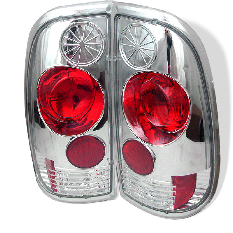 Spyder Ford F150 side 97-03/F250/350/450/550 Super Duty 99-07 Euro Tail Lights Chrm ALT-YD-FF15097-C 5003355
