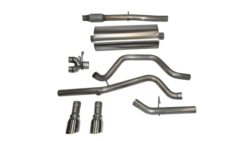 Corsa Performance 14 GMC Sierra/Chev Silv /1500 Crew Cab/Short Bed 5.3L V8 Polished