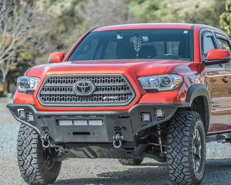 Body Armor 4x4 2016+ Toyota Tacoma Desert Series Front Winch Bumper TC-19337