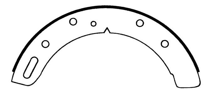 Porterfield Brake Shoes for 1963 TRIUMPH TR 4