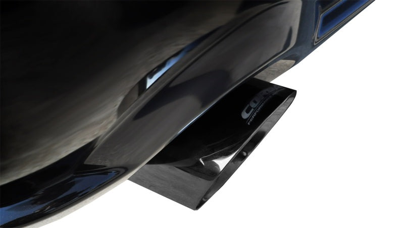 Corsa Performance 05-10 Ford Mustang Shelby GT500 5.4L V8 Black Xtreme Axle-Back Exhaust