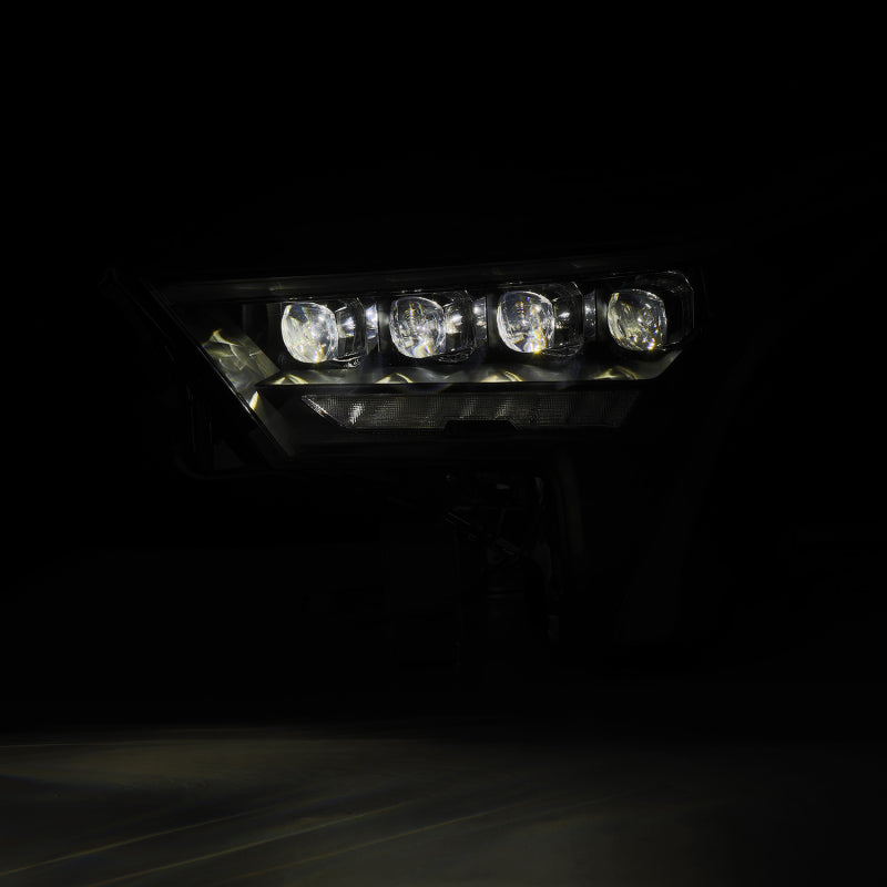 AlphaRex 22-23 Toyota Tundra NOVA-Series Headlights Black w/White DRL - Req 810029 OR 810030 880862 *Discontinued