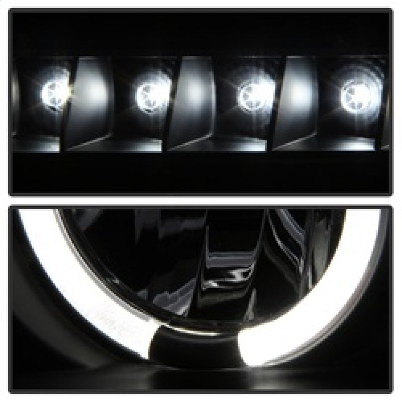 Spyder Toyota Tundra 07-133 Projector Headlights LED Halo LED Blk PRO-YD-TTU07-HL-BK 5012029