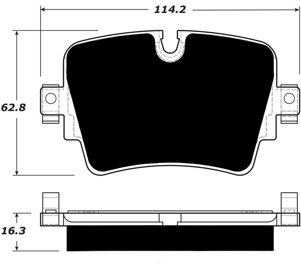 Porterfield Brake Pads for 2015 JAGUAR F-TYPE R