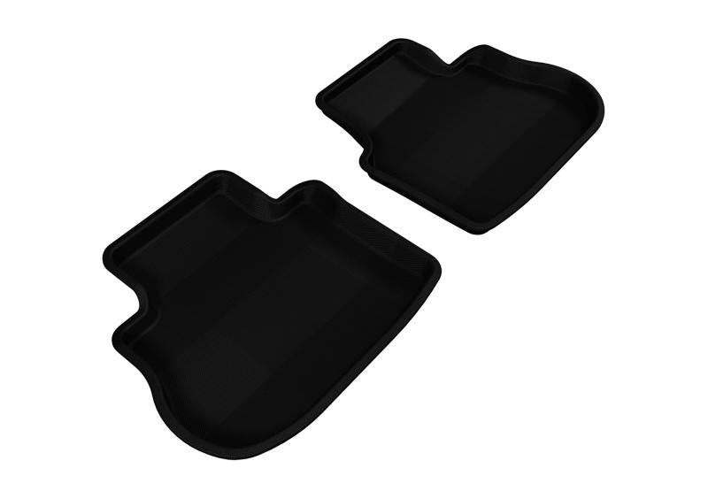 3D MAXpider 2003-2008 Infiniti FX35/45 Kagu 2nd Row Floormats - Black L1IN00021509