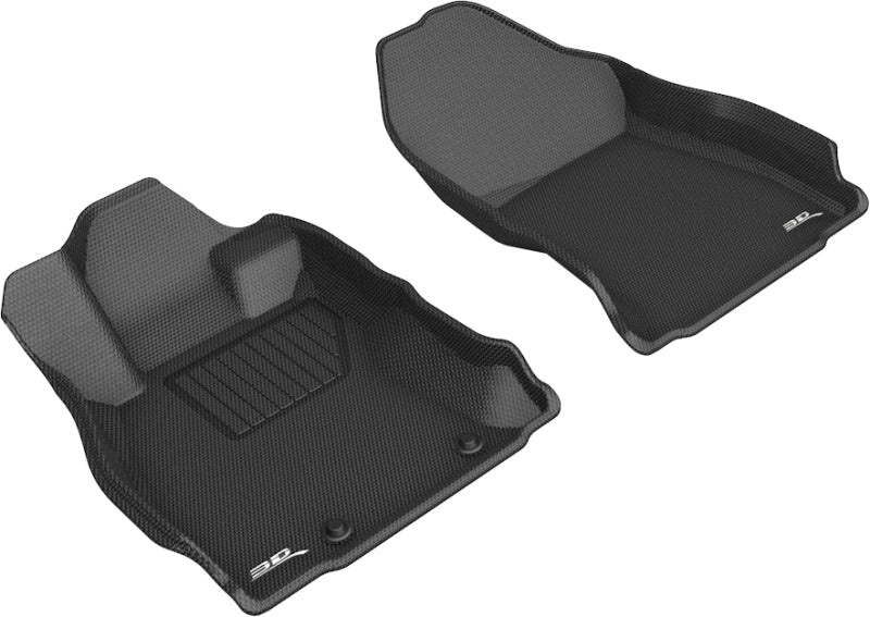 3D MAXpider 2019-2020 Subaru Forester Kagu 1st Row Floormat - Black L1SB02411509