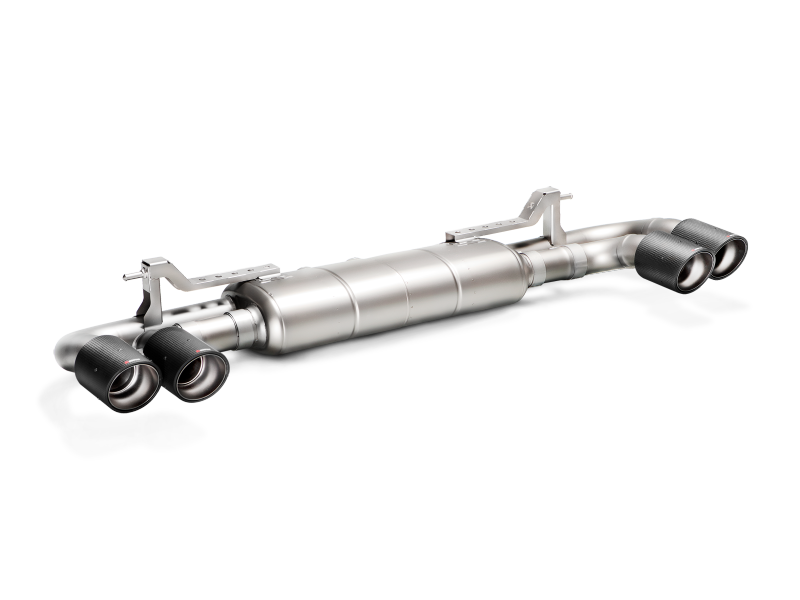 Akrapovic 10-14 Porsche Cayenne (958) Slip-On Line w/o Tips (Titanium) M-PO/T/1H