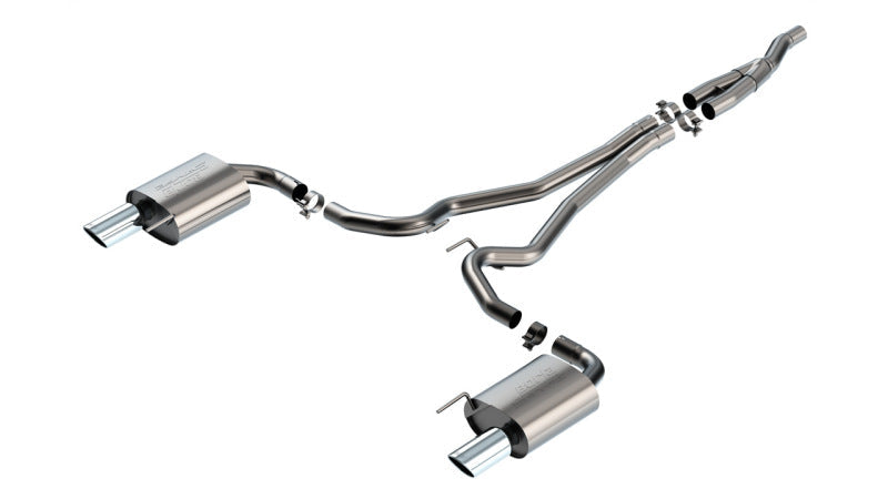 Borla 2024 Ford Mustang 2.3L Ecoboost 2.50 S-TYPE Catback Exhaust - Non-Active 140979