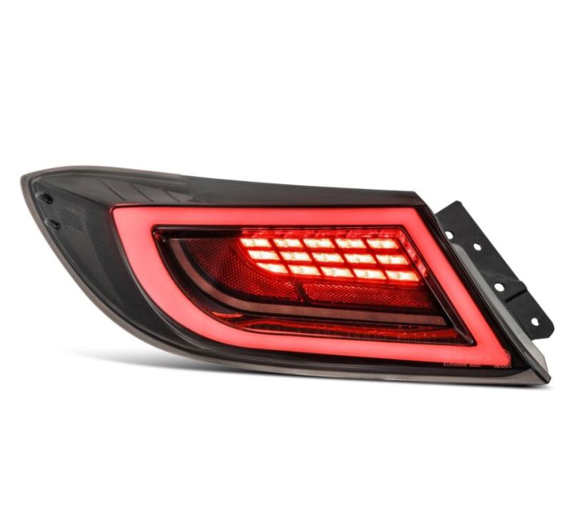 AlphaRex 22-24 Toyota GR86 LUXX LED Taillights Black Smoke 675020 *Discontinued