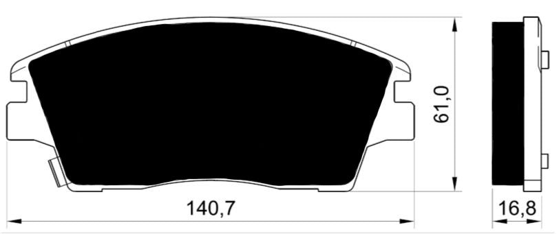 Porterfield Brake Pads for 2018 HYUNDAI ELANTRA 1.6L