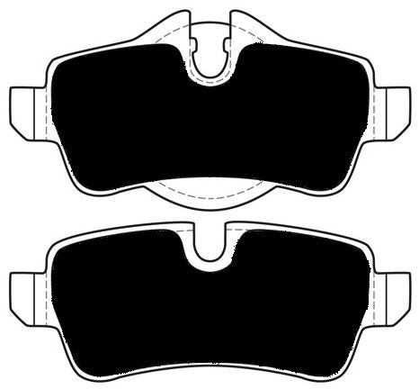 Porterfield Brake Pads for 2007 MINI Cooper