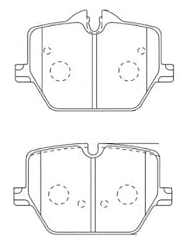Porterfield Brake Pads for 2020 BMW M340i w/Blue Calipers (BASE)