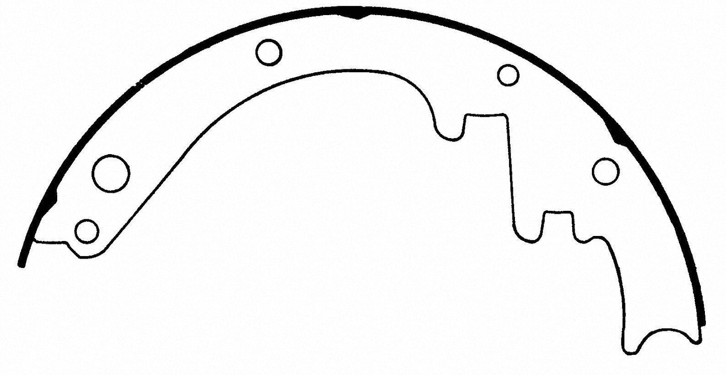 Porterfield Brake Shoes for 1963 CHEVROLET CORVETTE