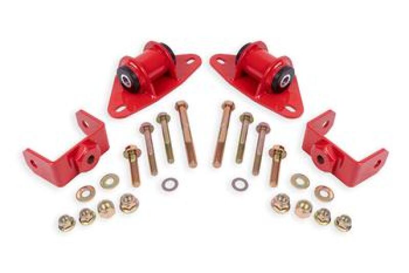 BMR Suspension BMR 14-19 Chevrolet Corvette Motor Mount Kit - Red MM571