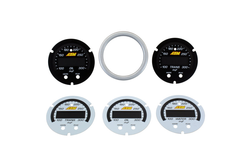 AEM Electronics Instrument Trim Ring Set