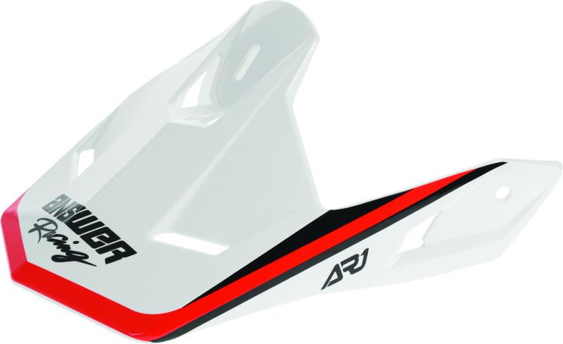Answer Ar1 Vivid Visor Redflored Yth 447121