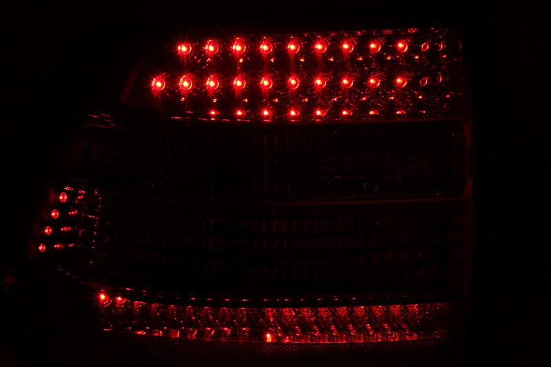 Anzo 2003-2006 Porsche Cayenne LED Tail lights Red/Clear