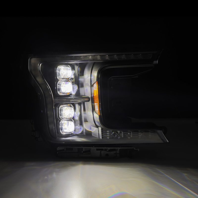 AlphaRex 18-20 Ford F-150 NOVA LED Proj Headlight  Blk (14th Gen G2 Style) 880248 *Discontinued