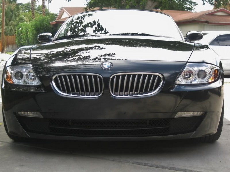 Spyder BMW Z4 03-08 Projector Headlights Halogen Model Only - LED Halo Chrome PRO-YD-BMWZ403-HL-C 5029089