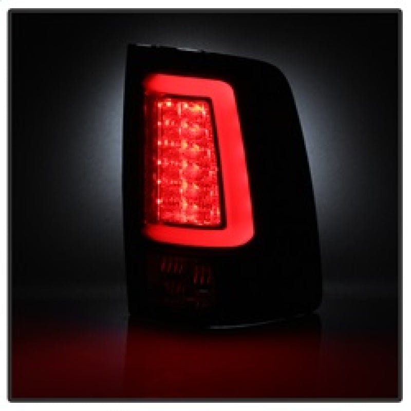 Spyder 09-16 Dodge Ram 1500 Light Bar LED Tail Lights - Black ALT-YD-DRAM09V2-LED-BK 5084026