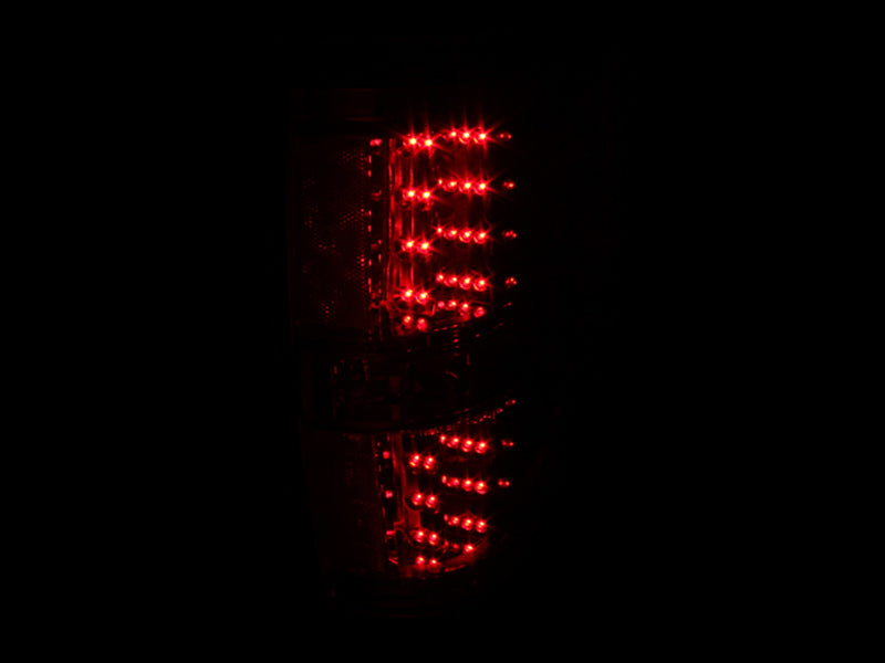 Anzo 2009-2014 Ford F-150 LED Taillights Red/Clear