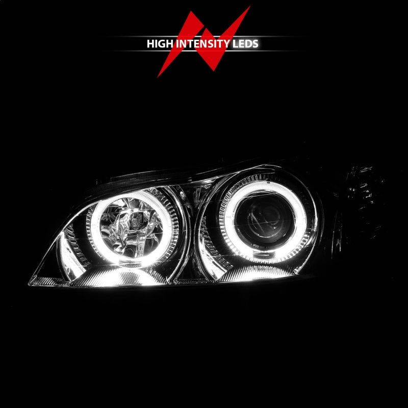 Anzo 2000-2004 Infiniti I30 Projector Headlights w/ Halo Chrome