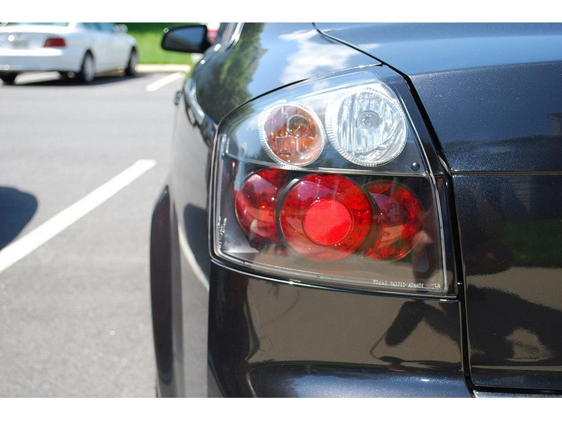 Spyder 02-05 Audi A4 (Excl Convertible/Wagon) Euro Style Tail Lights - Black (ALT-YD-AA402-BK) 5000002
