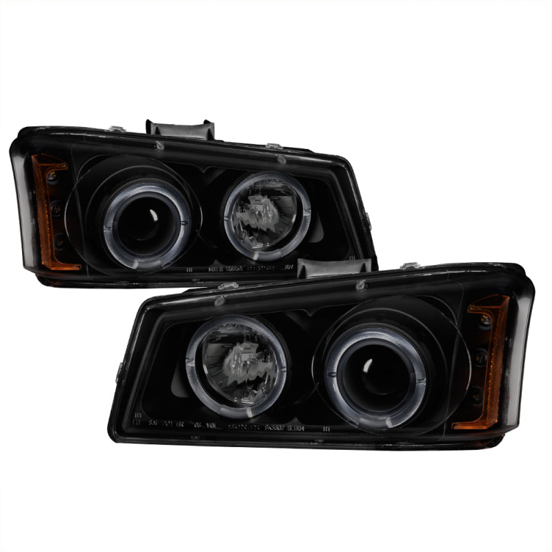 Spyder Chevy Silverado 1500/2500/3500 03-06 Projector Headlights PRO-YD-CS03-AM-BSM 5078315