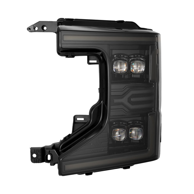 AlphaRex 20-22 Ford F-250/350/450 SD NOVA-Series LED Proj Headlights Alpha-Bk w/Acv Light SS & SBDRL 880340 *Discontinued