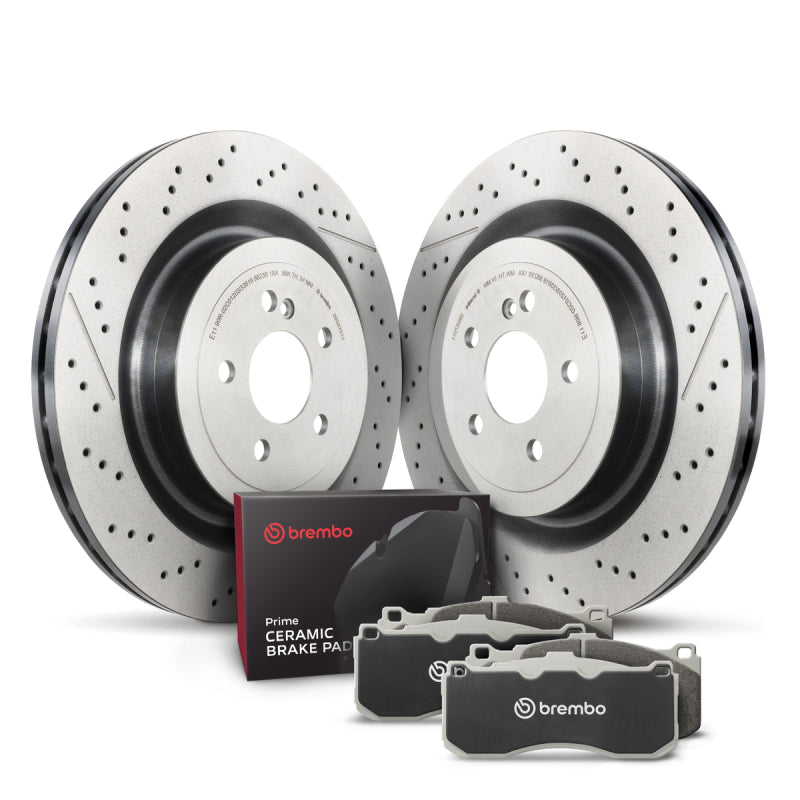 Brembo OE Front Disc Brake Kit KT00B94