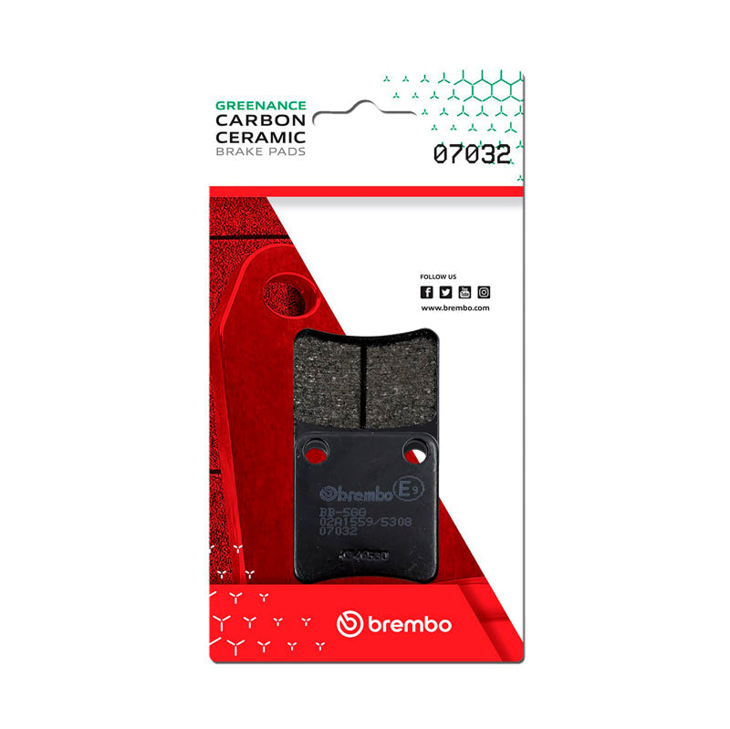 Brembo OE Cagiva 50/Daelim Message/Daelim S-Five Carbon Ceramic Brake Pad - Front 07032