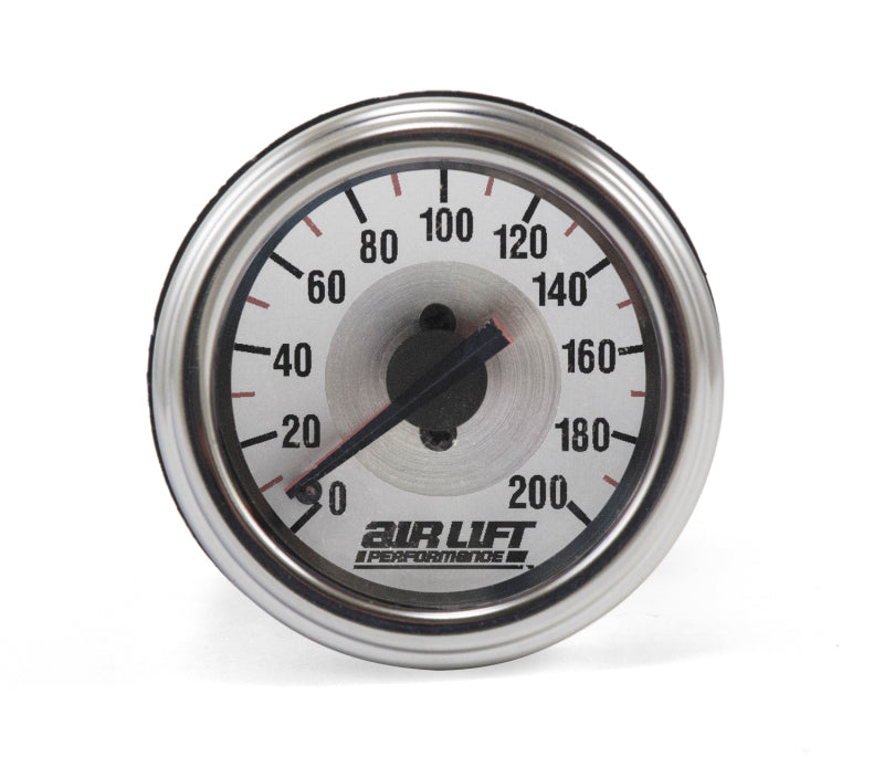 AIRLIFT Dual Needle Gauge- 200 PSI